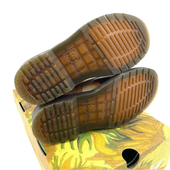 Dr. Martens 1460 THE NATIONAL GALLERY VAN GOGH LACE UP BOOTS limited Edition NEW - Picture 6 of 9